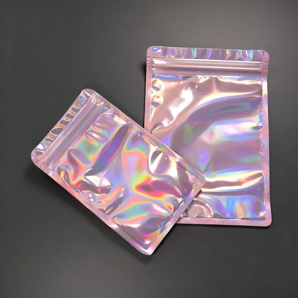 Bolsa Hermética Rosada Tornasol